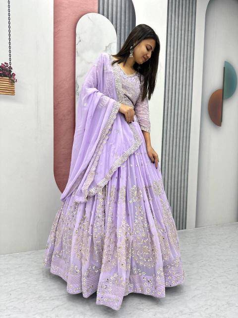 Launching PF-012 Georgette Traditional Lehenga choli distributor in India